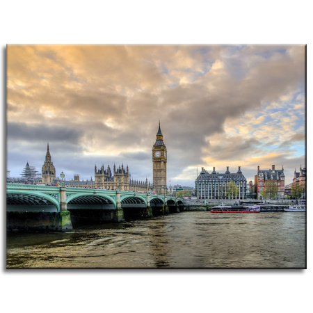 Canvas Print Architecture London Big Ben 40X30 cm