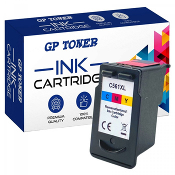 Compatible Ink Cartridge for Canon CL-561XLC Canon Pixma TS5350 TS5355 TS5452 TS7400 TS7471 - GP-C561XL