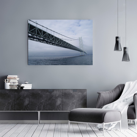 Canvas Print Architecture Bridge 40x30 cm