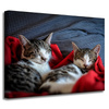 Canvas Print Animals Sleeping Kittens 40x30 cm
