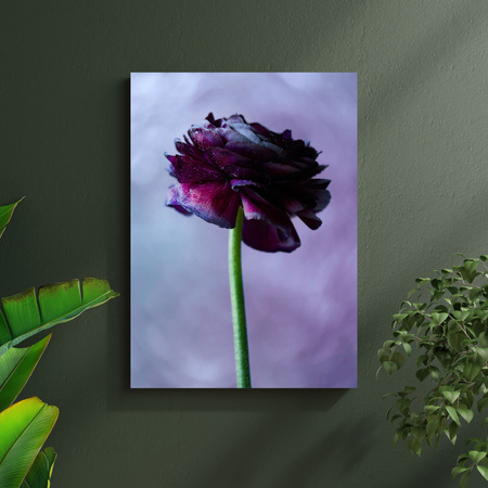 Canvas Print Botanical Purple Flower 30x40 cm