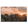 Canvas Print Trees Sunset Clouds Sky 120x80 cm