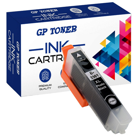 Ink cartridges EPSON Expression XP-530 XP-630 XP-635 XP-830 GP-E3361XL PBK