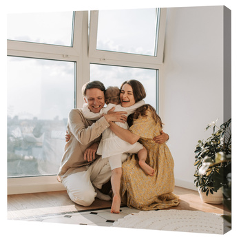 Personalized Custom Canvas Print - Your photo on Canvas 80x80 cm