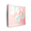 Canvas Print Balloons Pink Blue 90x90