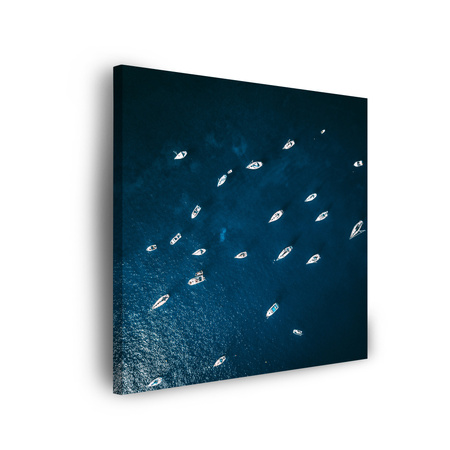 Canvas Print Nature Ships Boats Sea Ocean 90x90