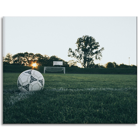 Canvas Print Youth Football 100x80 cm