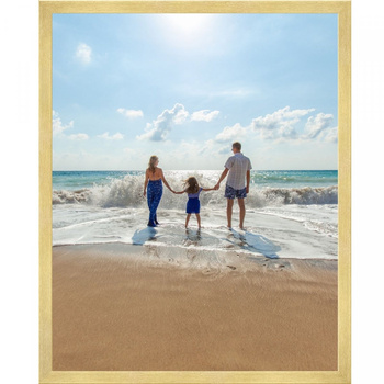 Photo frame 24x30 cm gold - photo frame