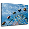 Canvas Print Architecture Amusement Park 40x30 cm