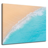 Canvas Print Beach Calm Water Sun 100x80 cm
