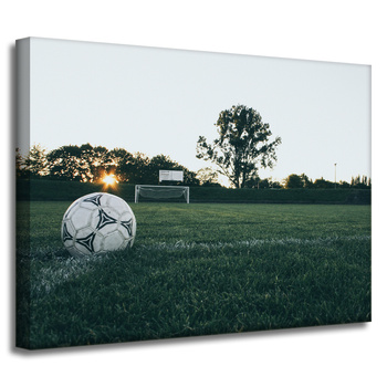 Canvas Print Youth Football 40x30 cm