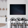 Canvas Print Space Stars Sky at Night 40x30 cm
