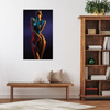 Canvas Print Body and Shapes Women Art 80x120 cm