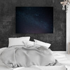 Canvas Print Space Stars Sky at Night 40x30 cm
