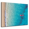 Canvas Print Rest People Beach Water 100x80 cm