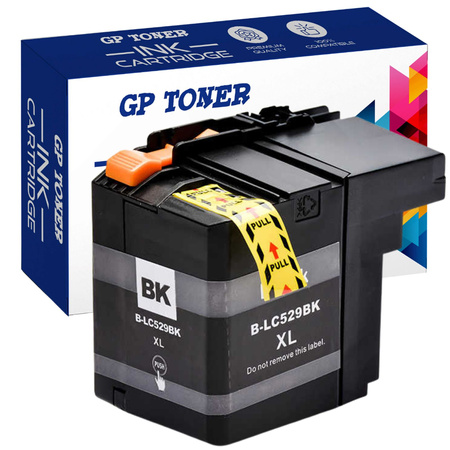 Replacement ink for Brother DCP-J100 DCP-J105 Series MFC-J200 GP-B529 BK