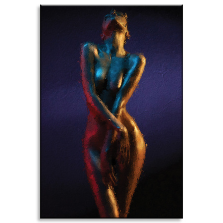 Canvas Print Body and Shapes Women Art 80x120 cm