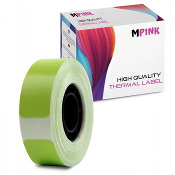 Thermal label paper tape MP-RL-15*30*230PT-RG Fresh Green