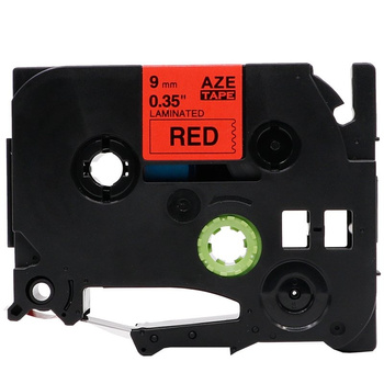 Ribbon replacement for Brother TZ-421 Black on Red