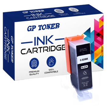 Replacement ink for CANON Pixma iP4850 MG5250 6250 8120 GP-C525XL BK GP