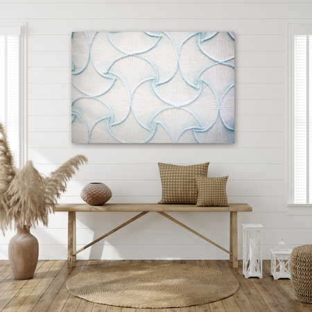 Canvas Print Abstract Embroidery Structure 90x60