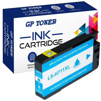 Compatible Ink Cartridge for HP 711XL DesignJet T120 T150 T520 Cyan