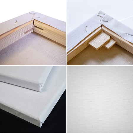 Painting canvas 40X80 cm White canvas Ideal for painting