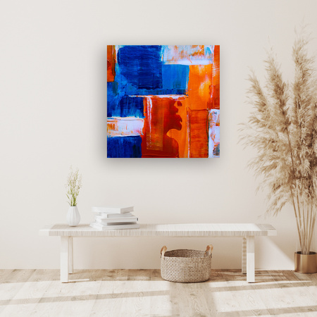 Canvas Print Abstraction Masterpiece ON Canvas 90x90