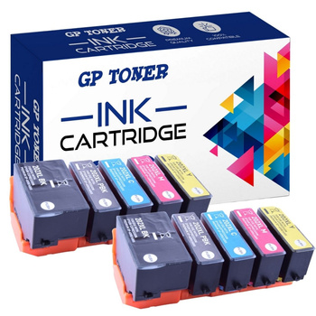 10x Ink cartridges for Epson 202XL Expression Premium XP-6000 XP-6005 XP-6100 - GP-E202CMYK X2 - Kit