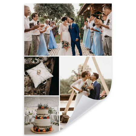 Your photo as a WIZARD poster 21x29,7 cm