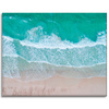 Canvas Print Sea Waves Water Beach 100x80 cm