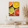 Canvas Print Citrus Freshness Lime Grapefruit Lemon 80x120