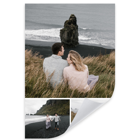 Your photo as a WIZARD poster 50x70 cm