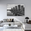 Canvas Print Architecture Sao Paulo Black and White 40X30 cm