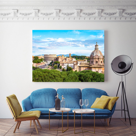 Canvas Print Architecture Rome Italy 120X40